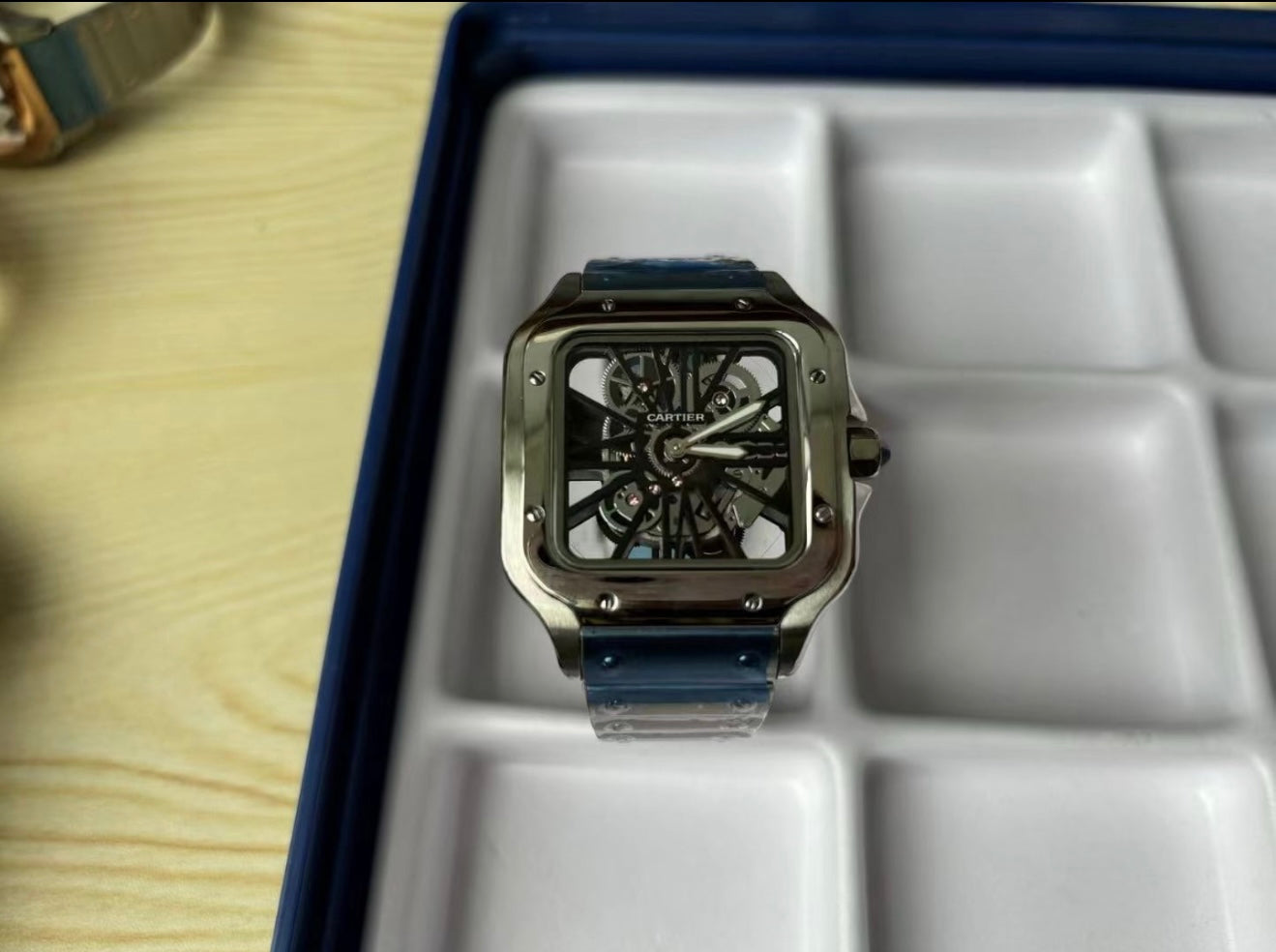 Cartier Santos Skel.